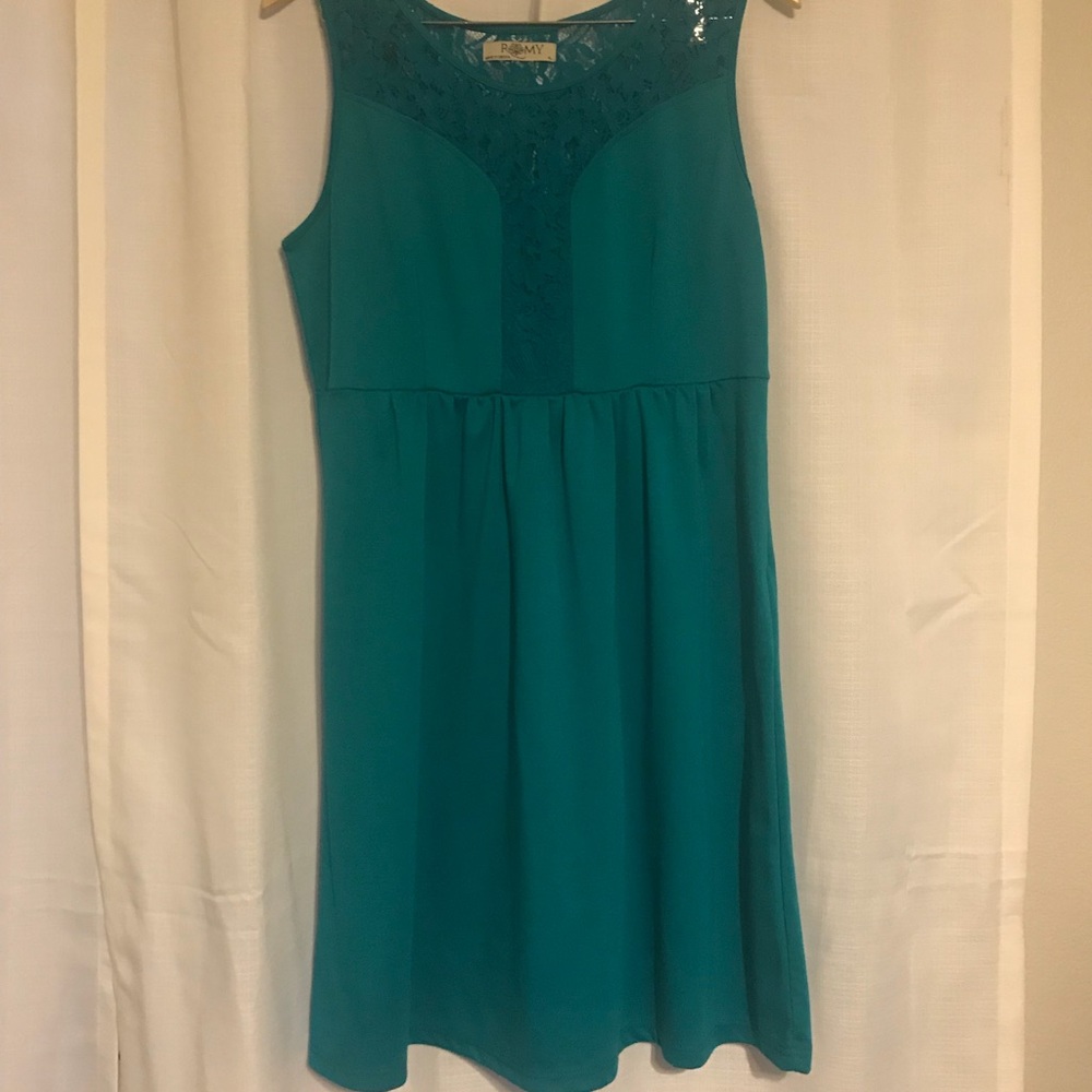 Green Romy dress XL